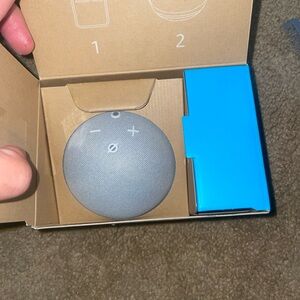 Compact Gray Bluetooth Speaker